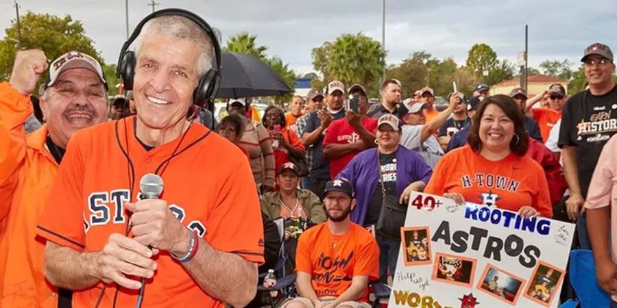 Jim 'Mattress Mack' McIngvale's pep rally for Houston Astros to the World Series